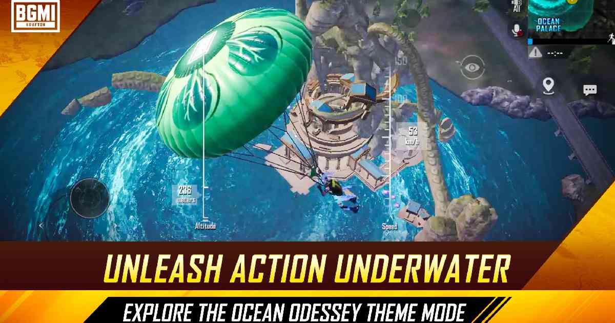 bgmi Ocean Odyssey theme